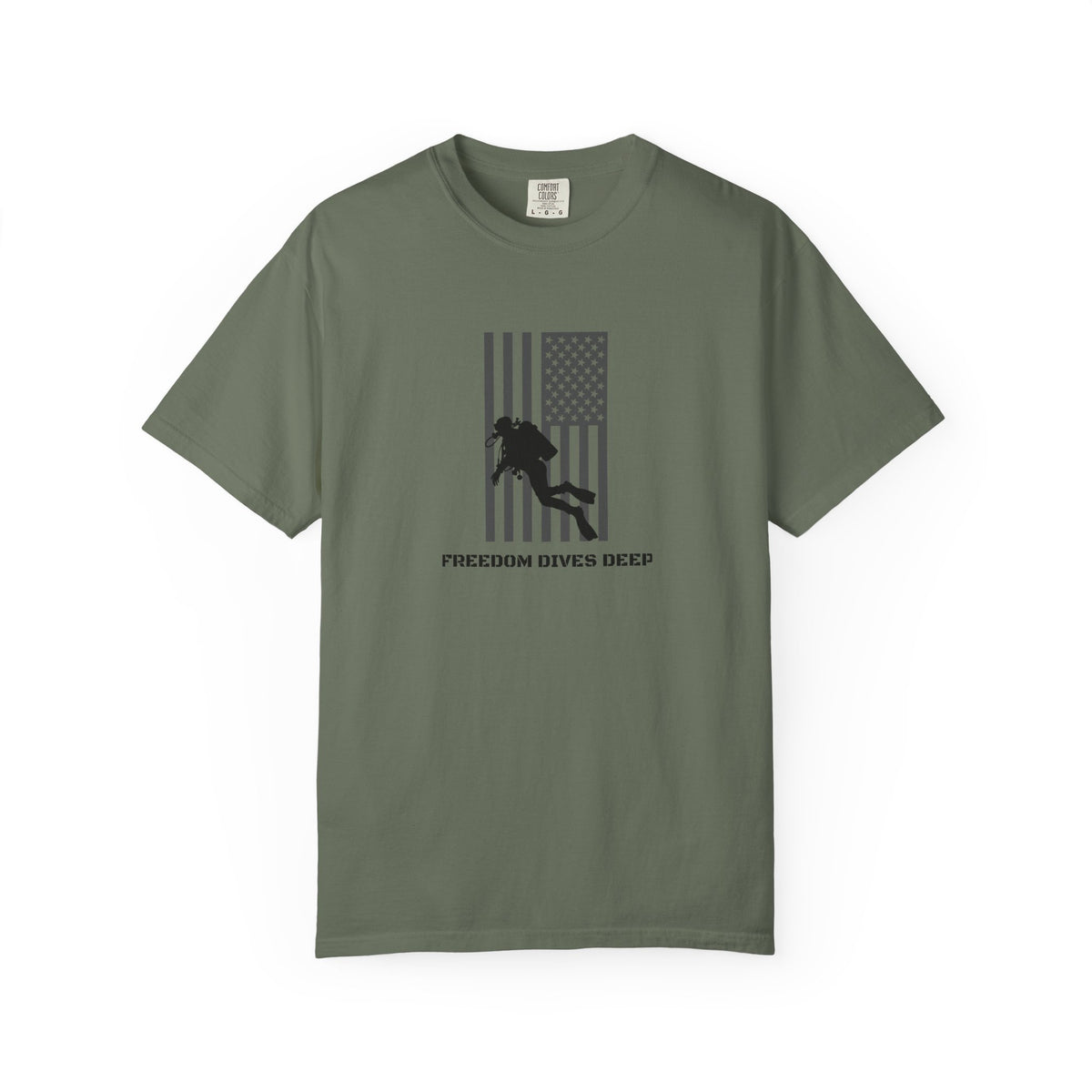 Freedom Dives Deep Gold Coast Scuba Unisex T-Shirt