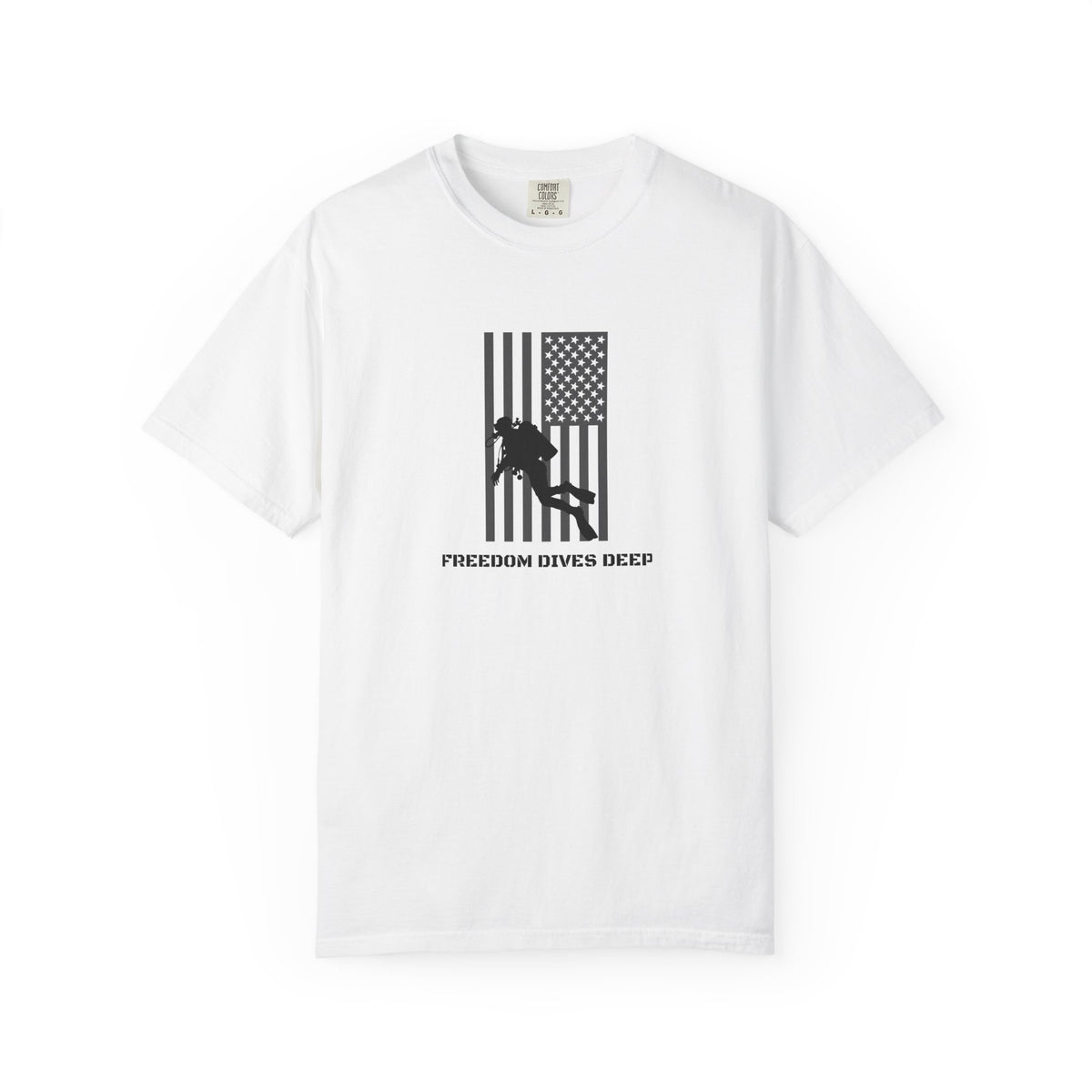 Freedom Dives Deep Gold Coast Scuba Unisex T-Shirt