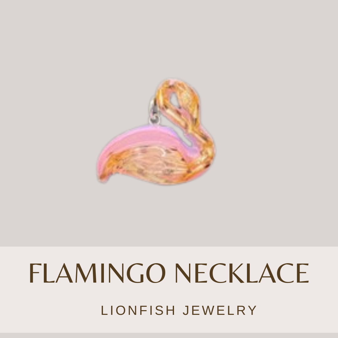 Lionfish Flamingo Necklace