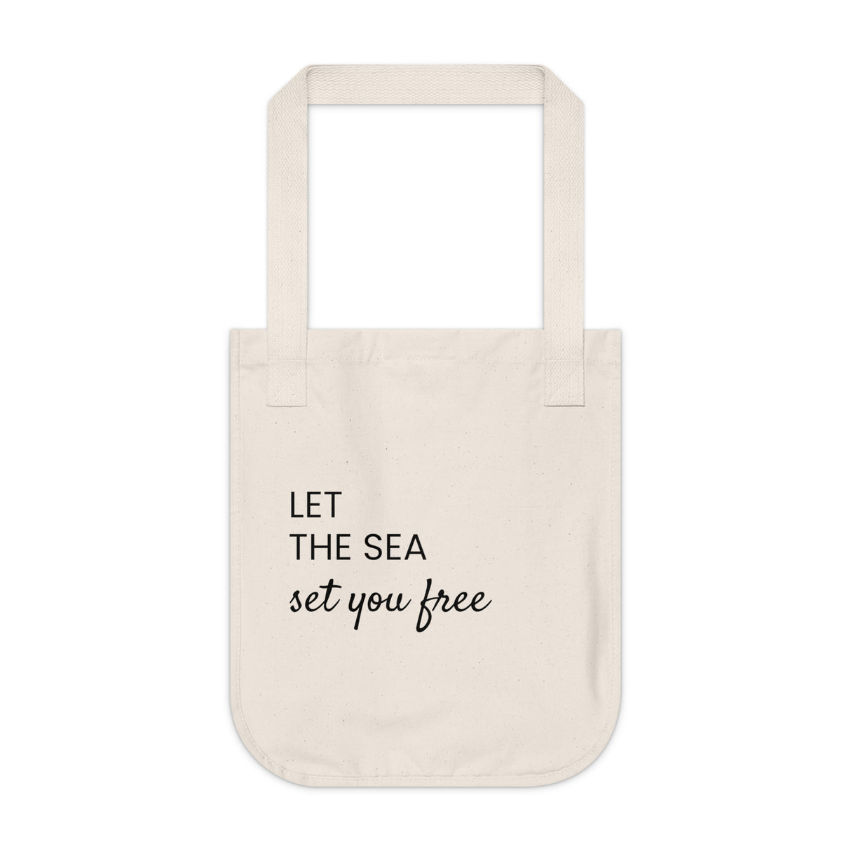 Organic Canvas Tote Bag