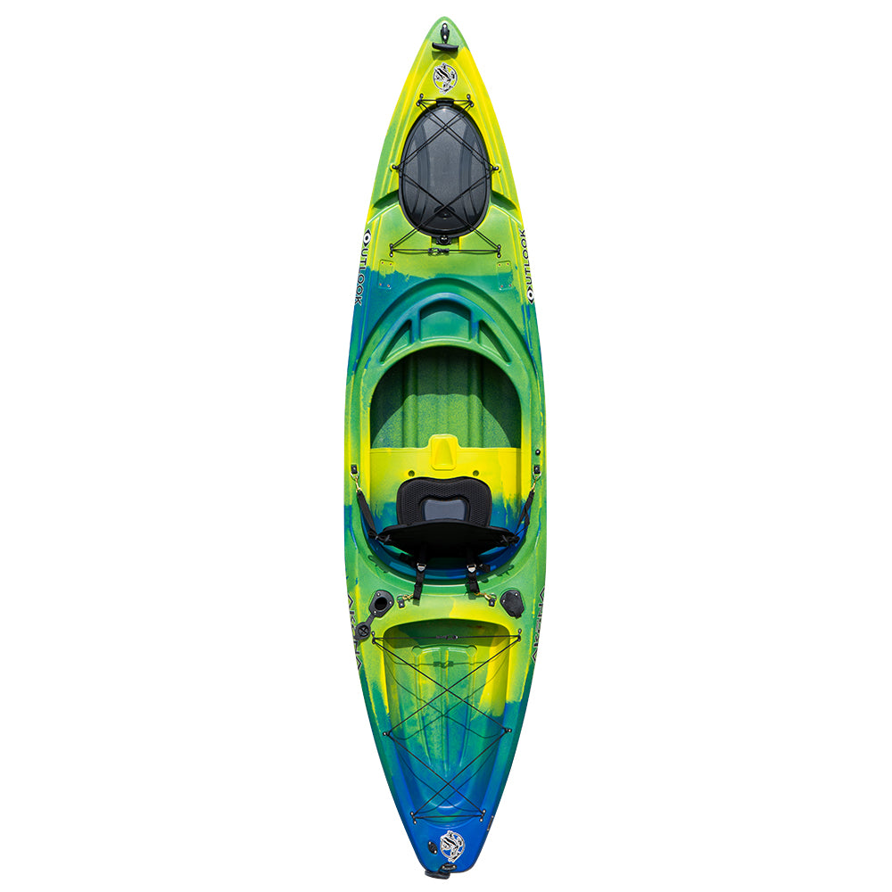 Akona Outlook Sit-In Kayak – Glacier Blue/Yellow