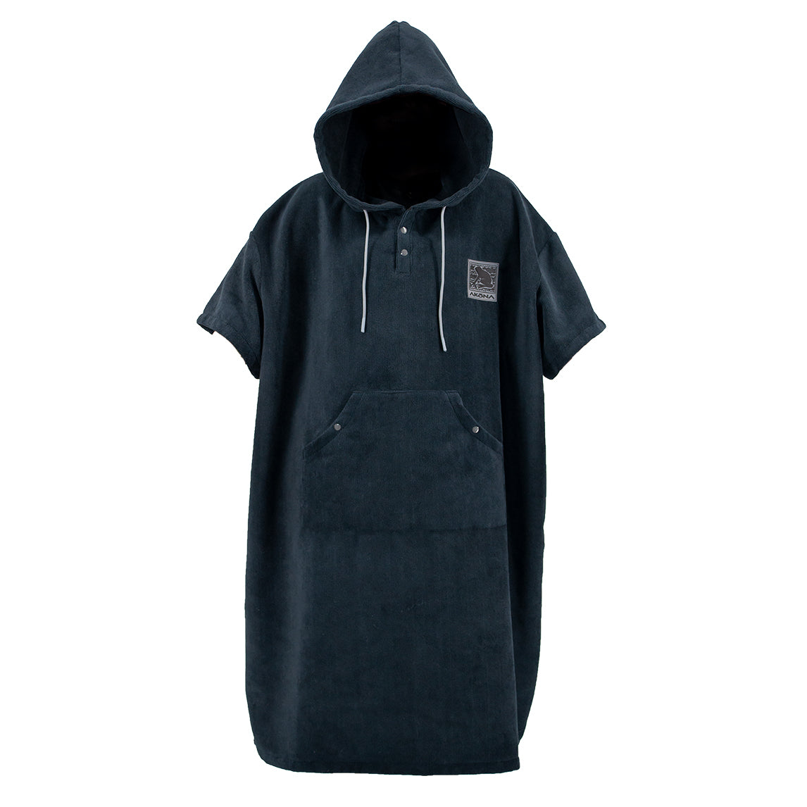 Akona Tulum Microfiber Poncho – Black