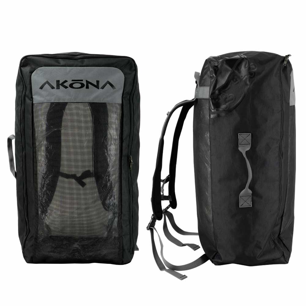 Akona Azul Mesh Backpack – Black