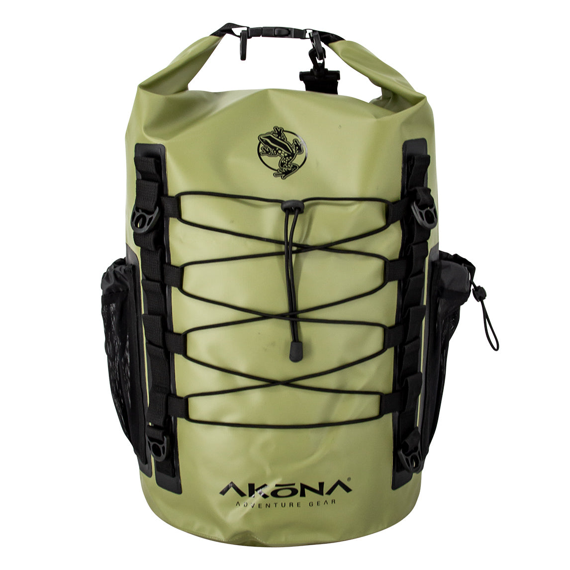 Akona Tanami Dry Roll-Top Sling Backpack – Rugged Green