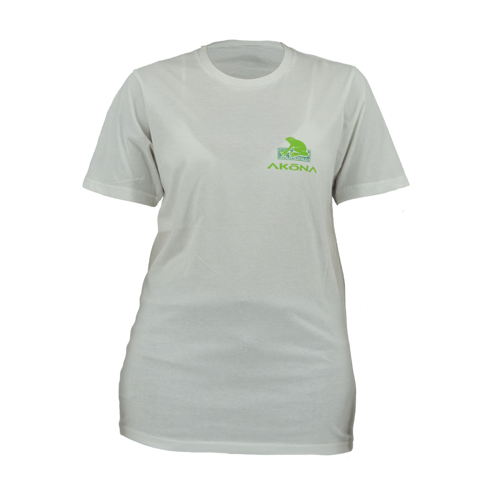 Akona Frog Short Sleeve Tee – White, XL