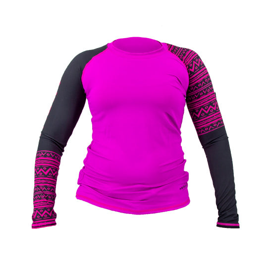 Akona Women's Long Sleeve Sun Shirt – Magenta, MD