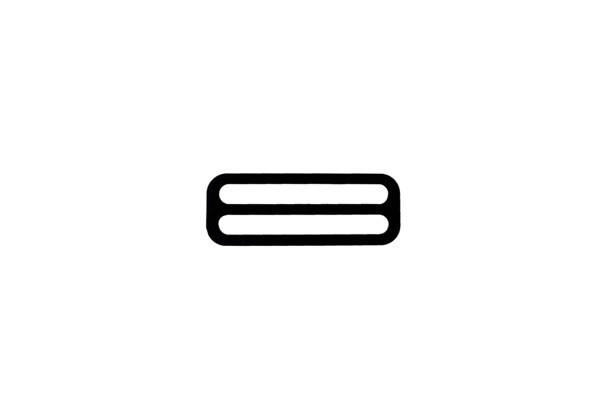 Halcyon black aluminum tri-glide