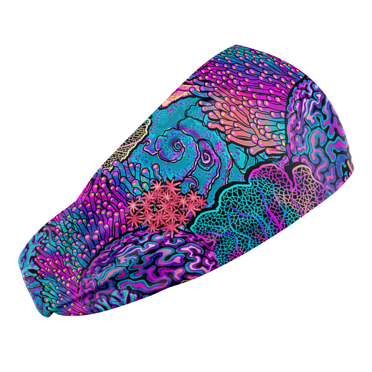 Spacefish Army Eco-friendly Coral Kaleidoscope Scuba Headband