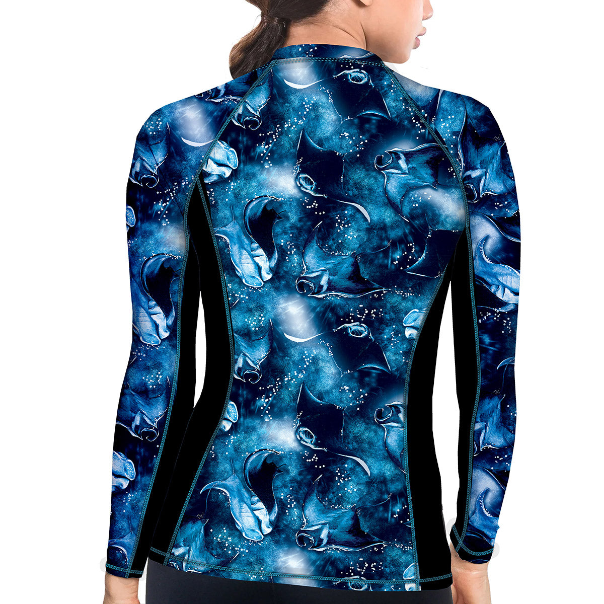 Spacefish Army Eco-friendly Manta Mayhem Contour Rash Guard