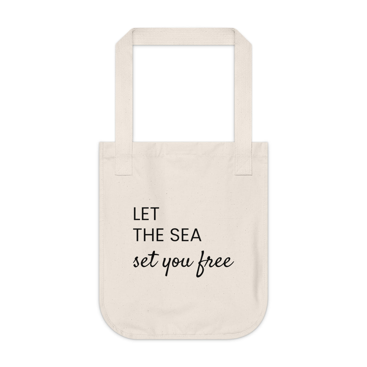 Organic Canvas Tote Bag