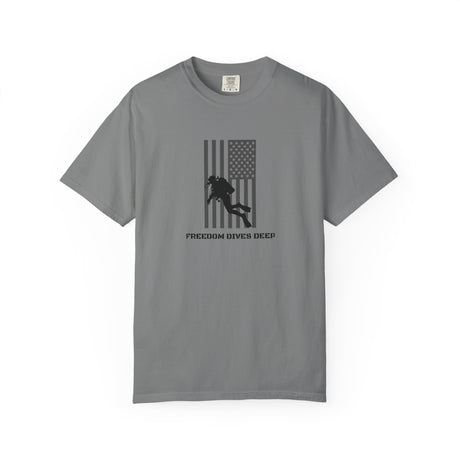 Freedom Dives Deep Gold Coast Scuba Unisex T-Shirt