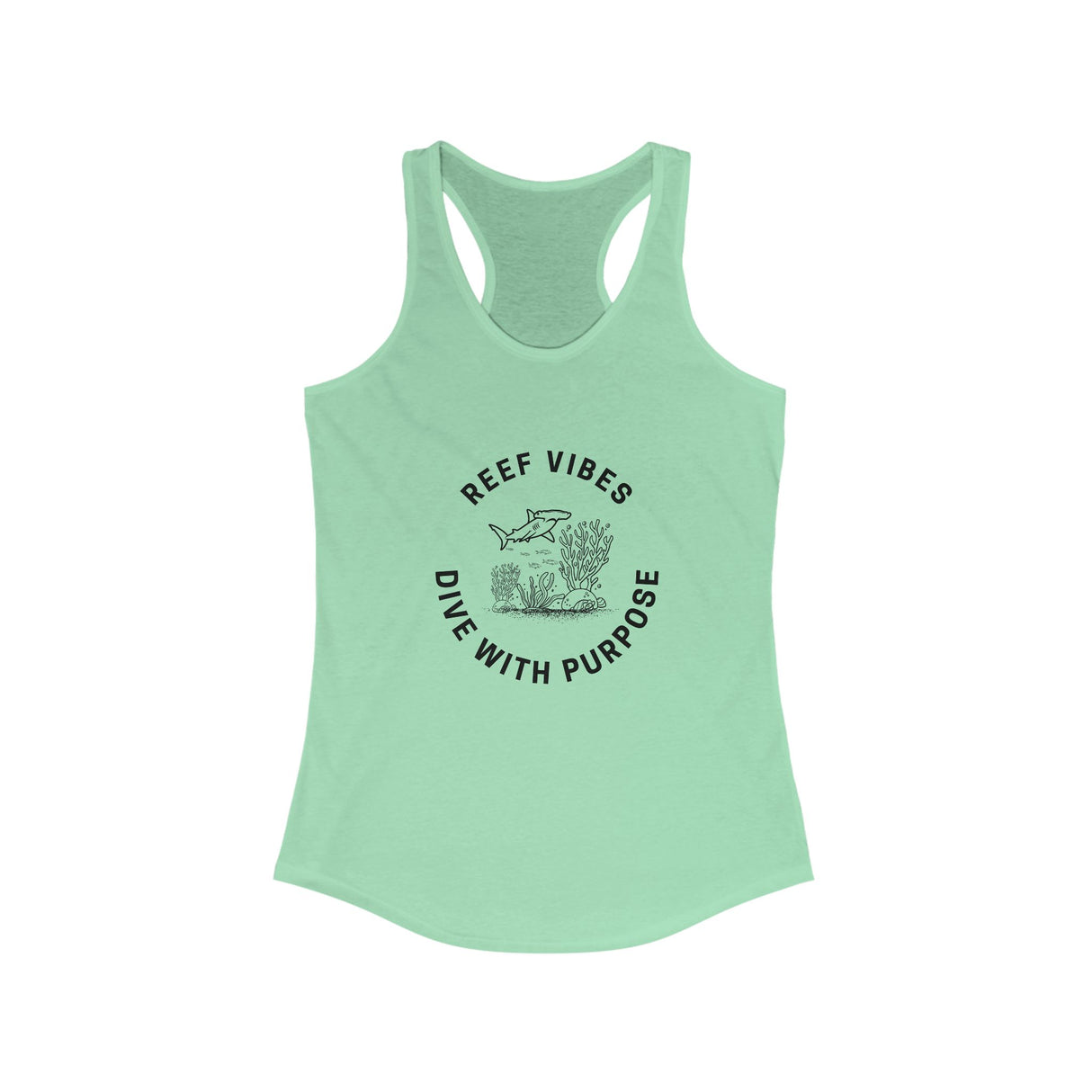 Women's  Reef Dive Vibe Racerback Tank Top