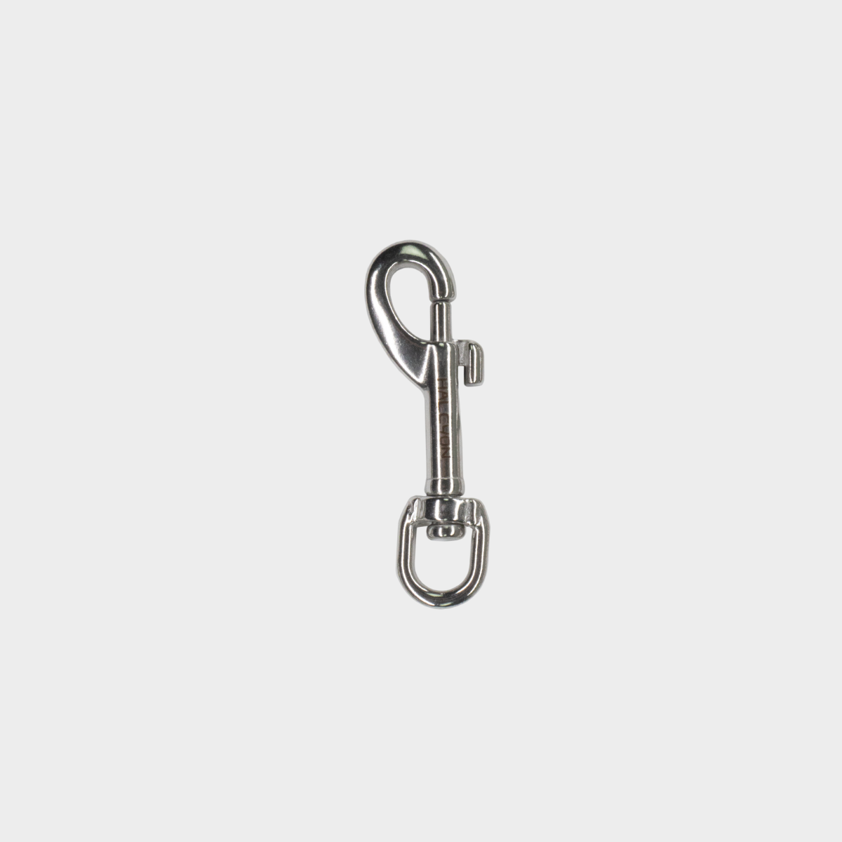 Halcyon Bolt Snap, 3/8 (1 cm) stainless steel, for long hose (bags of ten)