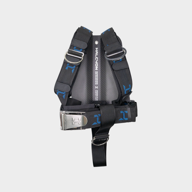 Halcyon Carbon Fiber Cinch Backplate with Harness Hardware