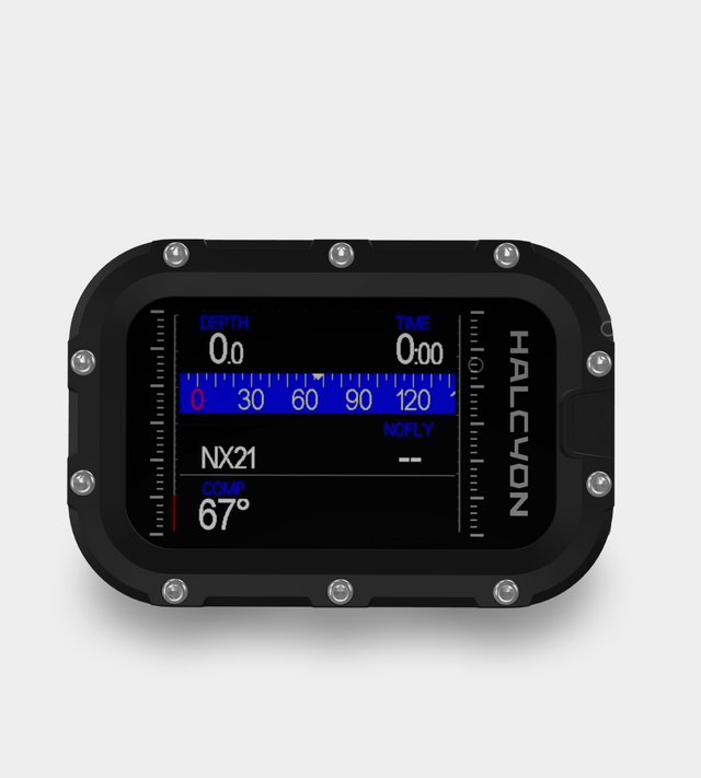 Halcyon Symbios HUD dive computer