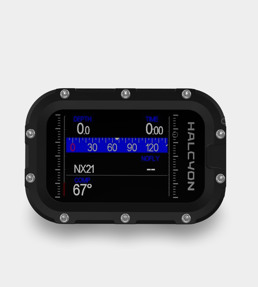 Halcyon Symbios HUD dive computer