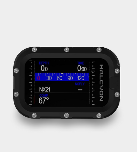 Halcyon Symbios HUD dive computer