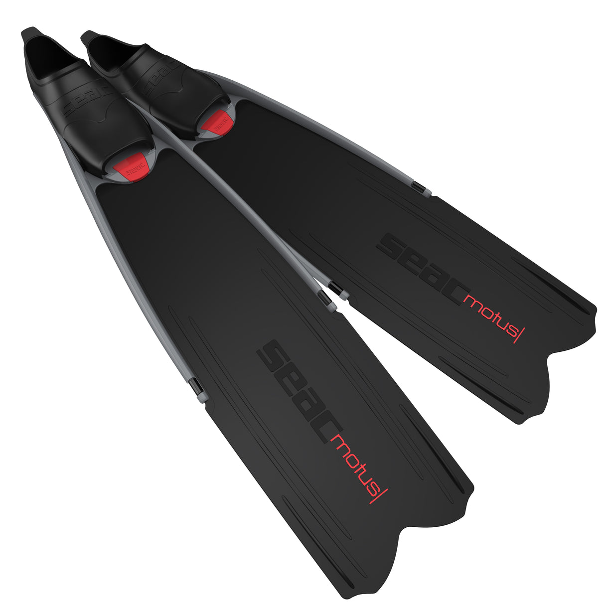Seac Motus Italian Design Long Blade Fin for Spearfishing and Freediving Fins