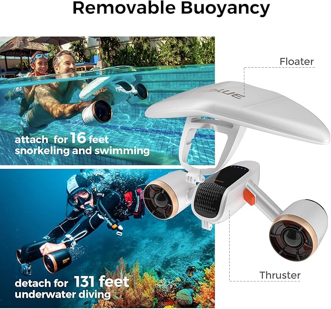 Explore Reefs with Guided Underwater Scooter Tours