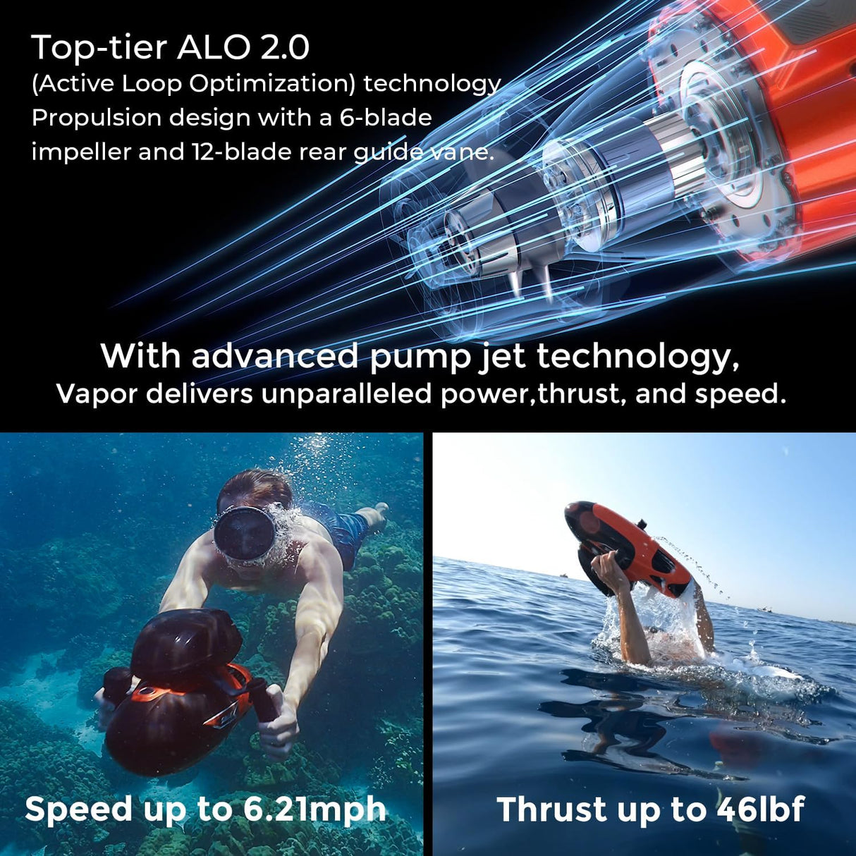 Sublue Vapor Underwater Scooter