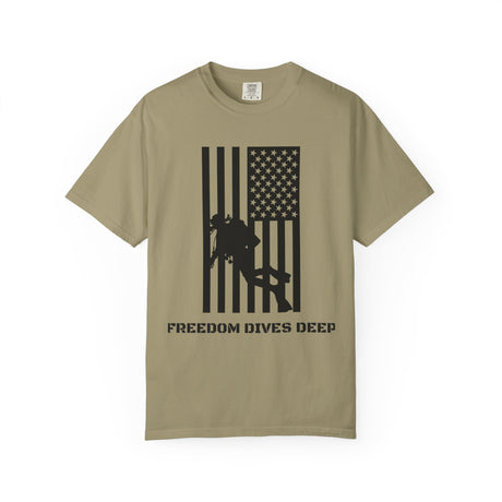 Freedom Dives Deep Gold Coast Scuba Unisex T-Shirt