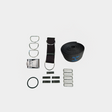 Halcyon Secure Harness webbing kit, includes stainless steel hardware