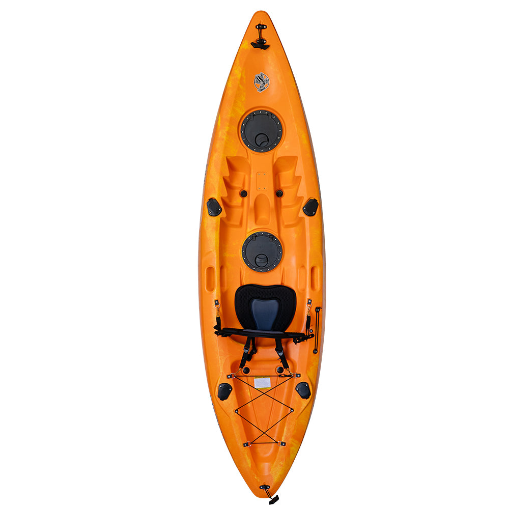 Akona Fury Single Kayak – Yellow/Orange