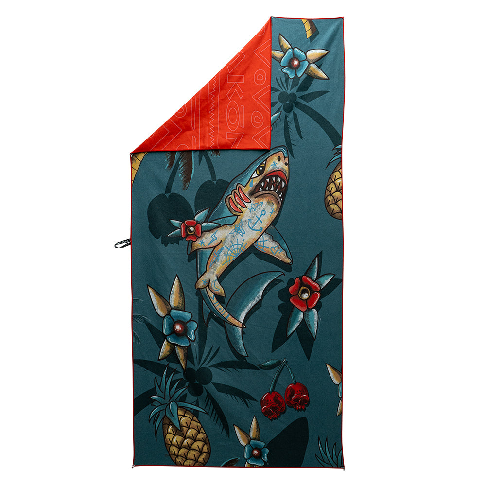 Akona Sharkcation Microfiber Towel