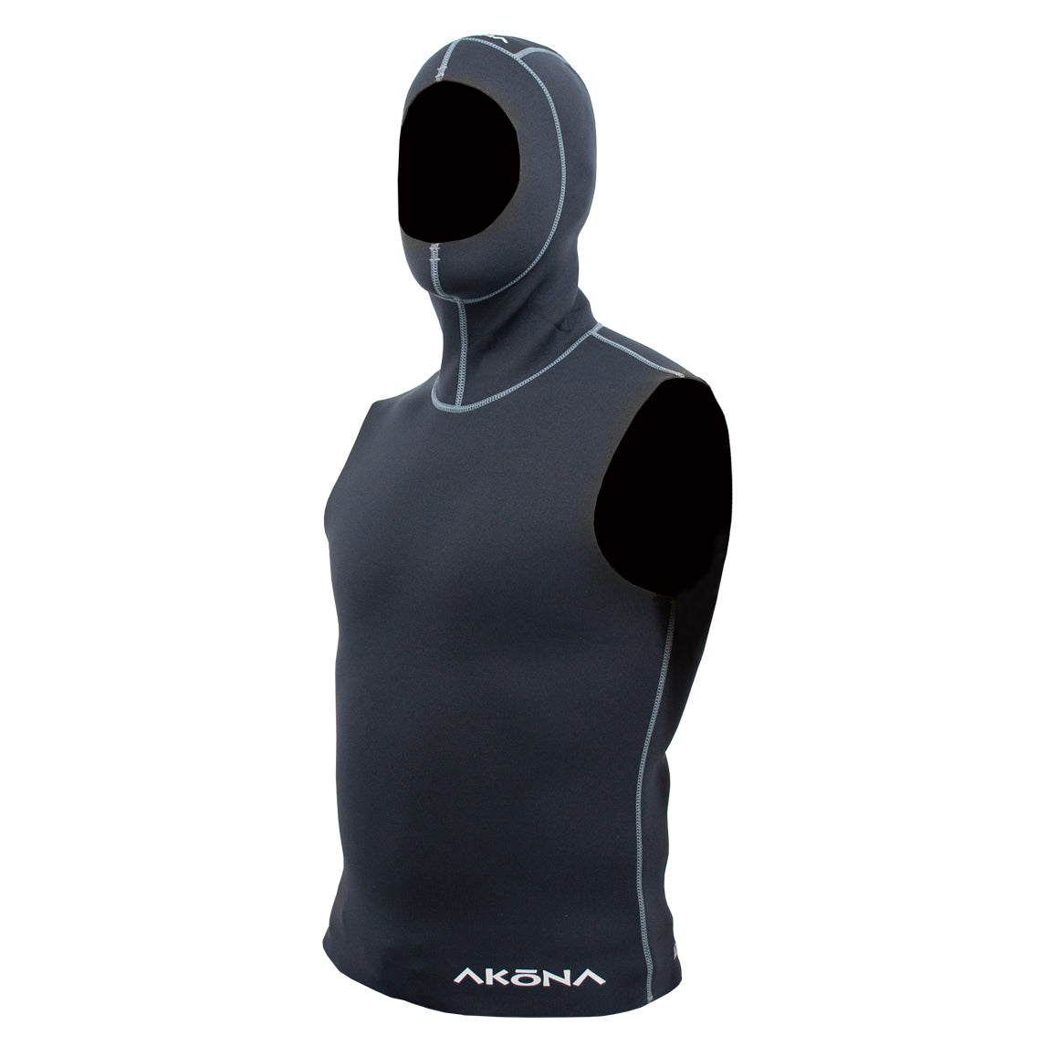 Akona 2mm Hooded Vest, Side Zip – 2XL