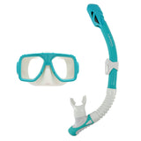 Akona Adult Mask & Snorkel Set Yellow/Clear Silicone