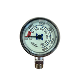 Halcyon Master Submersible pressure gauge (Dual face PSI/BAR) 63mm