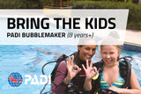 PADI Bubblemaker Course for Children 8 and Up