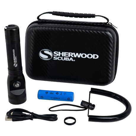 Sherwood ST1000- 1000 Lumen aluminum flashlight