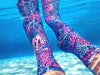 Spacefish Army Eco-friendly Coral Kaleidoscope Dive Socks