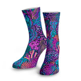 Spacefish Army Eco-friendly Coral Kaleidoscope Dive Socks