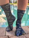 Spacefish Army Eco-friendly Ocean Mandala Dive Socks