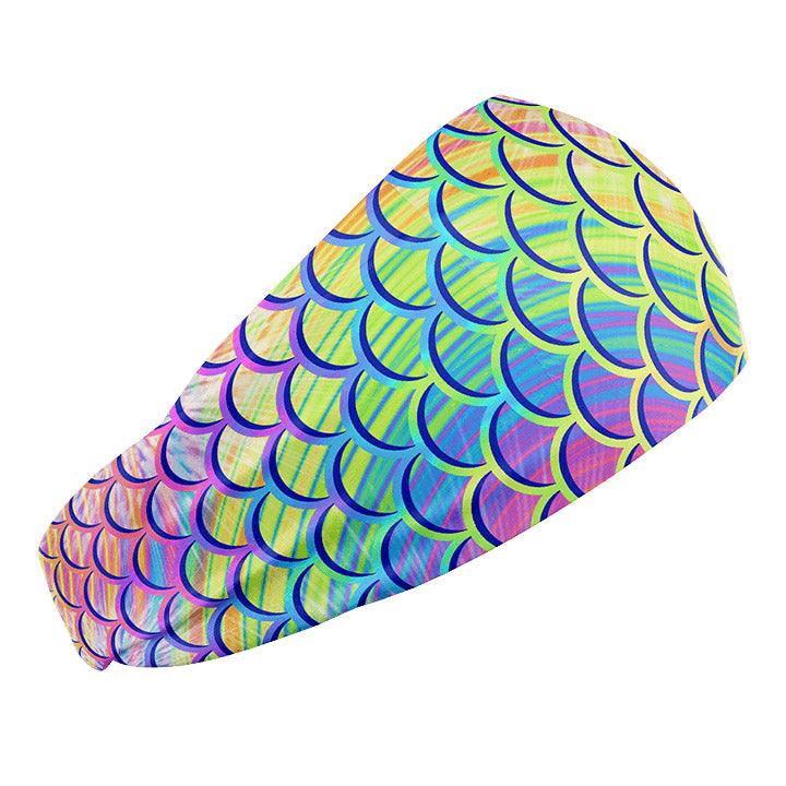 Spacefish Army Eco-friendly Psychedelic Mermaid Scuba Headband