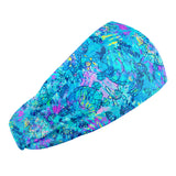 Spacefish Army Eco-friendly Turtle Tie Dye Scuba Headband
