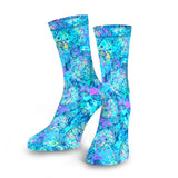Spacefish Army Eco-friendly Turtle Tie Dye Dive Socks