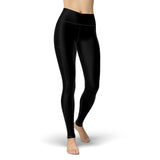 Spacefish Army Eco-friendly Night Dive Black Contour Leggings